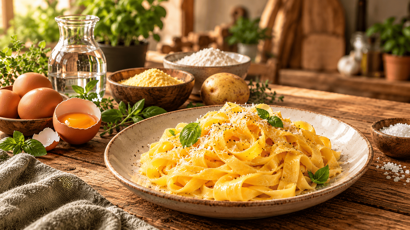 Tagliatelle <span>all’uovo</span>